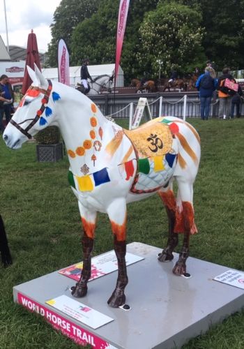 Raju World Horse Welfare Sculpture